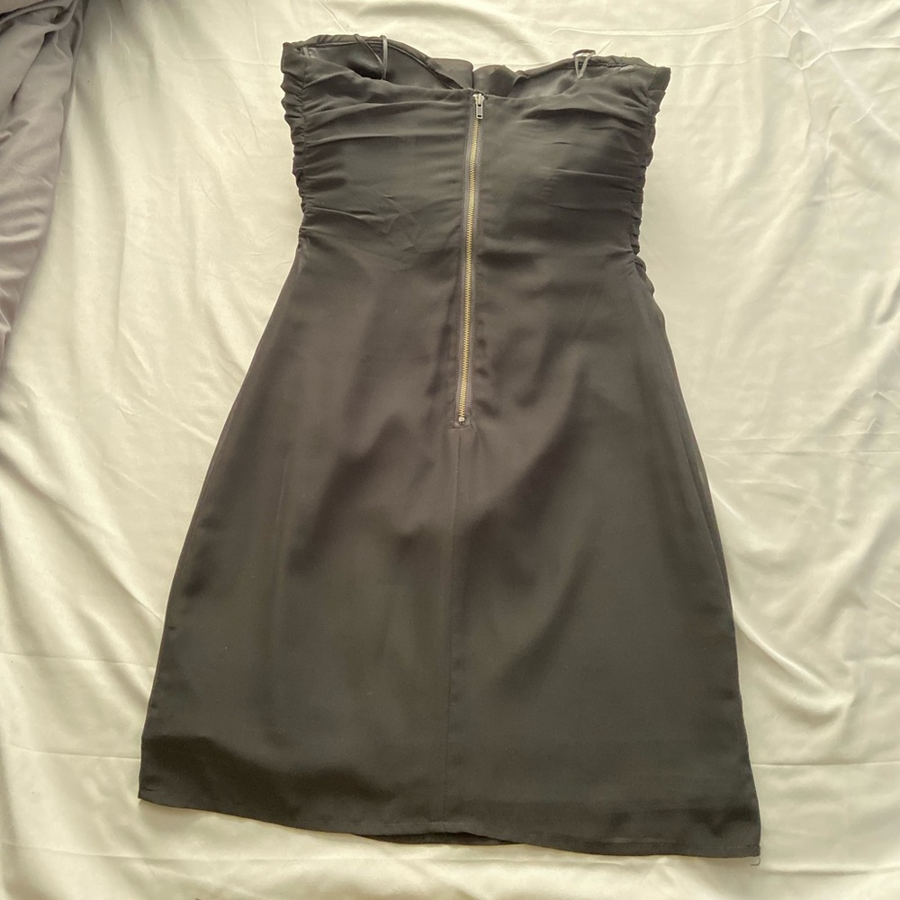Guess Strapless Little Black Dress - Picture 2 of 5